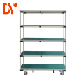 Factory direct price industrial lean pipe trolley cart/Material trolley